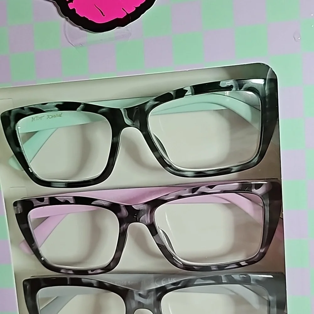 NWT BETSEY JOHNSON READING GLASSES + 150 👓 - Picture 4 of 11